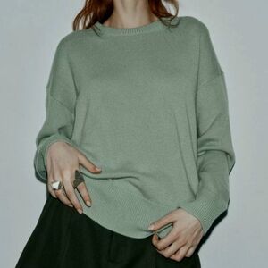 Mint Grey Women's Sweater